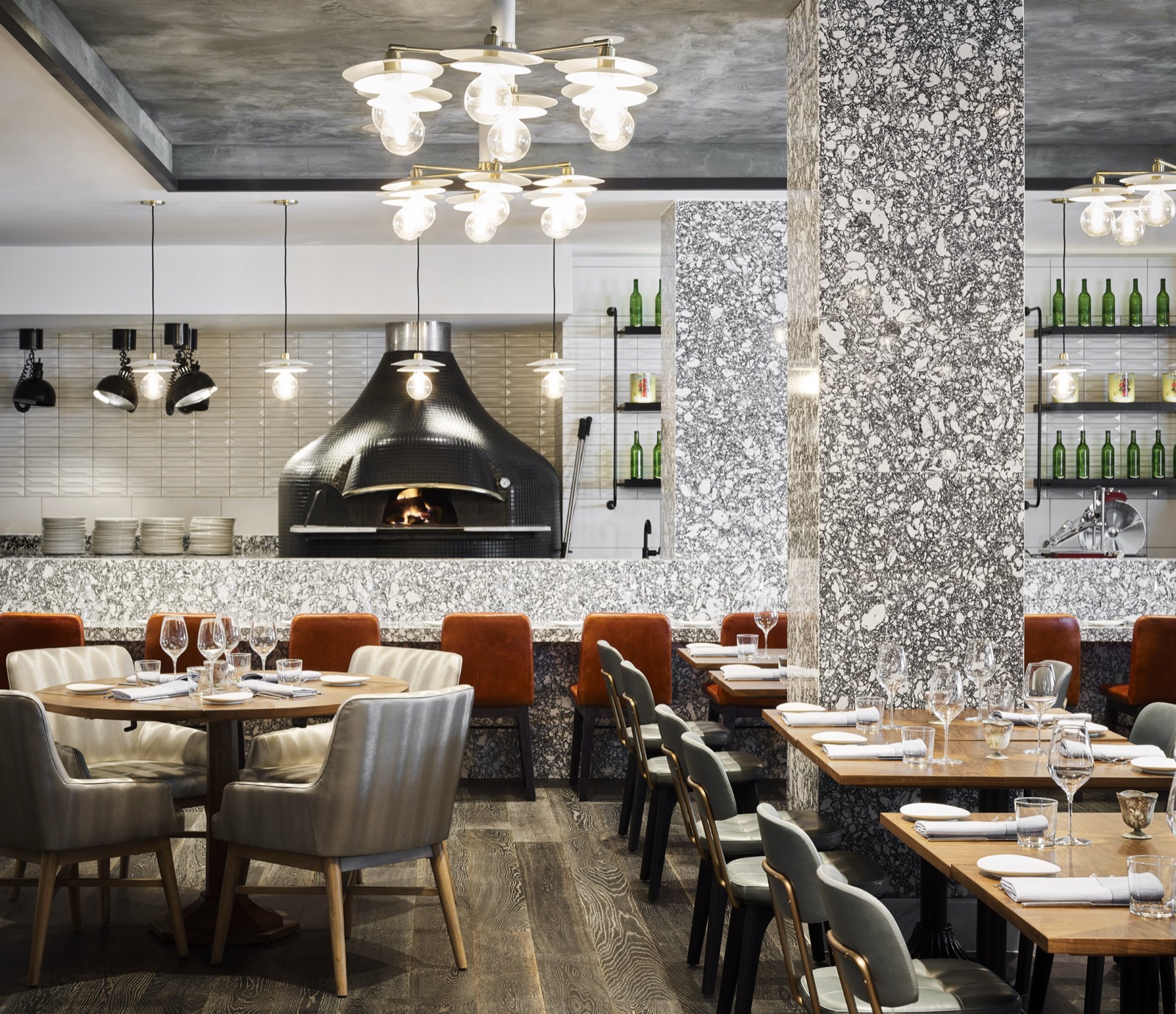 Restaurant dining room